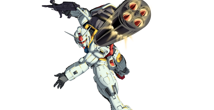 ステッカー用機体POSED画像「GGGP記念 ガンダム」